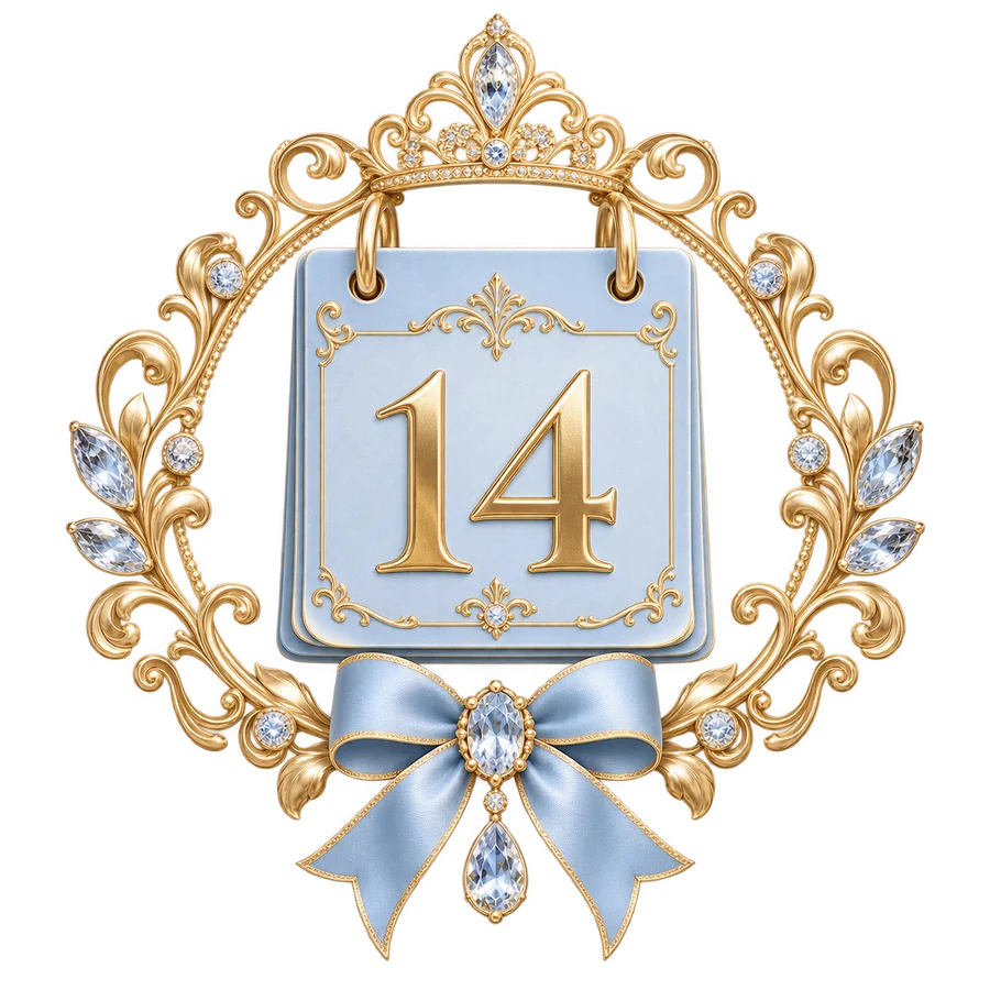 Calendario con el 14 de noviembre